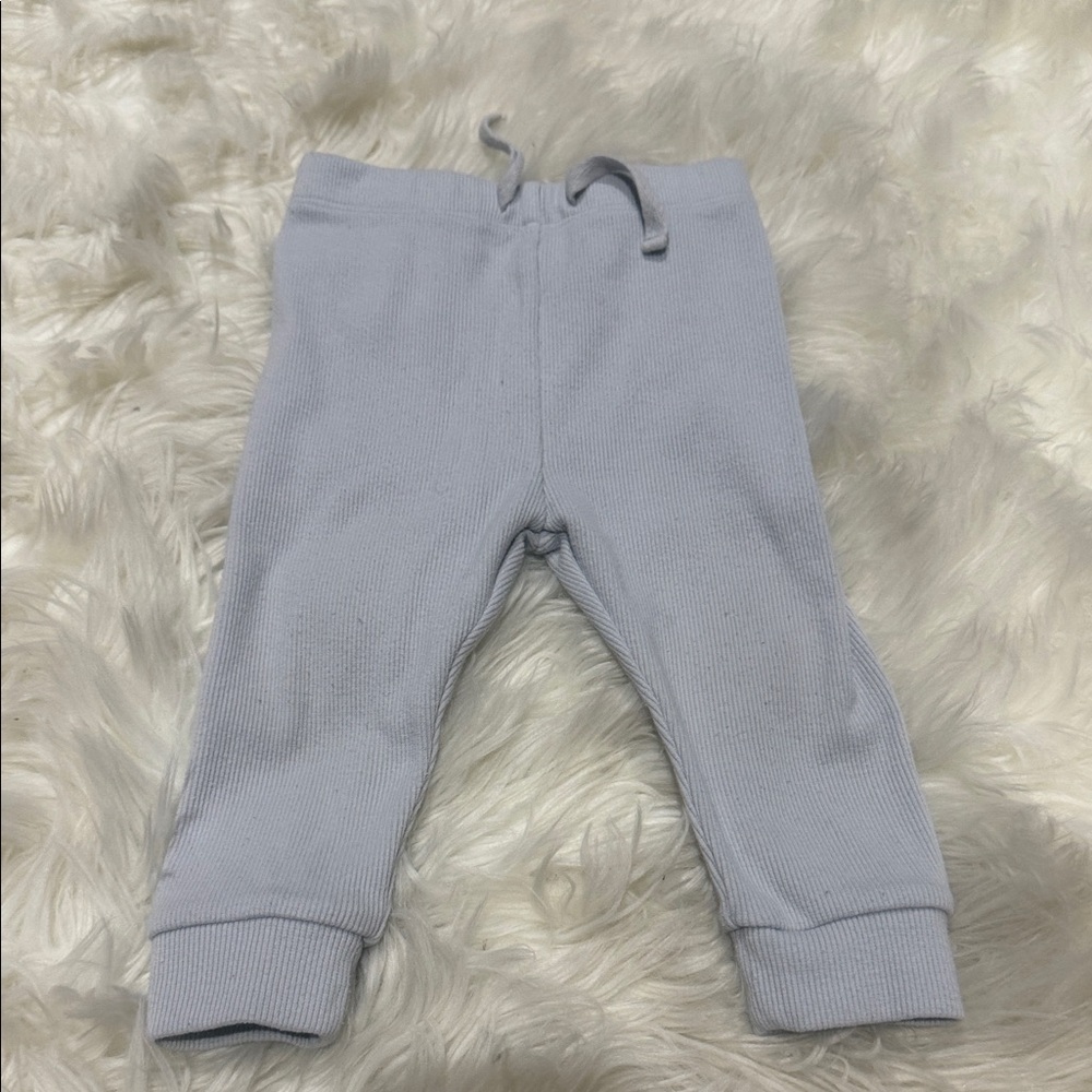 Janie and Jack Soft Blue Kids Leggings